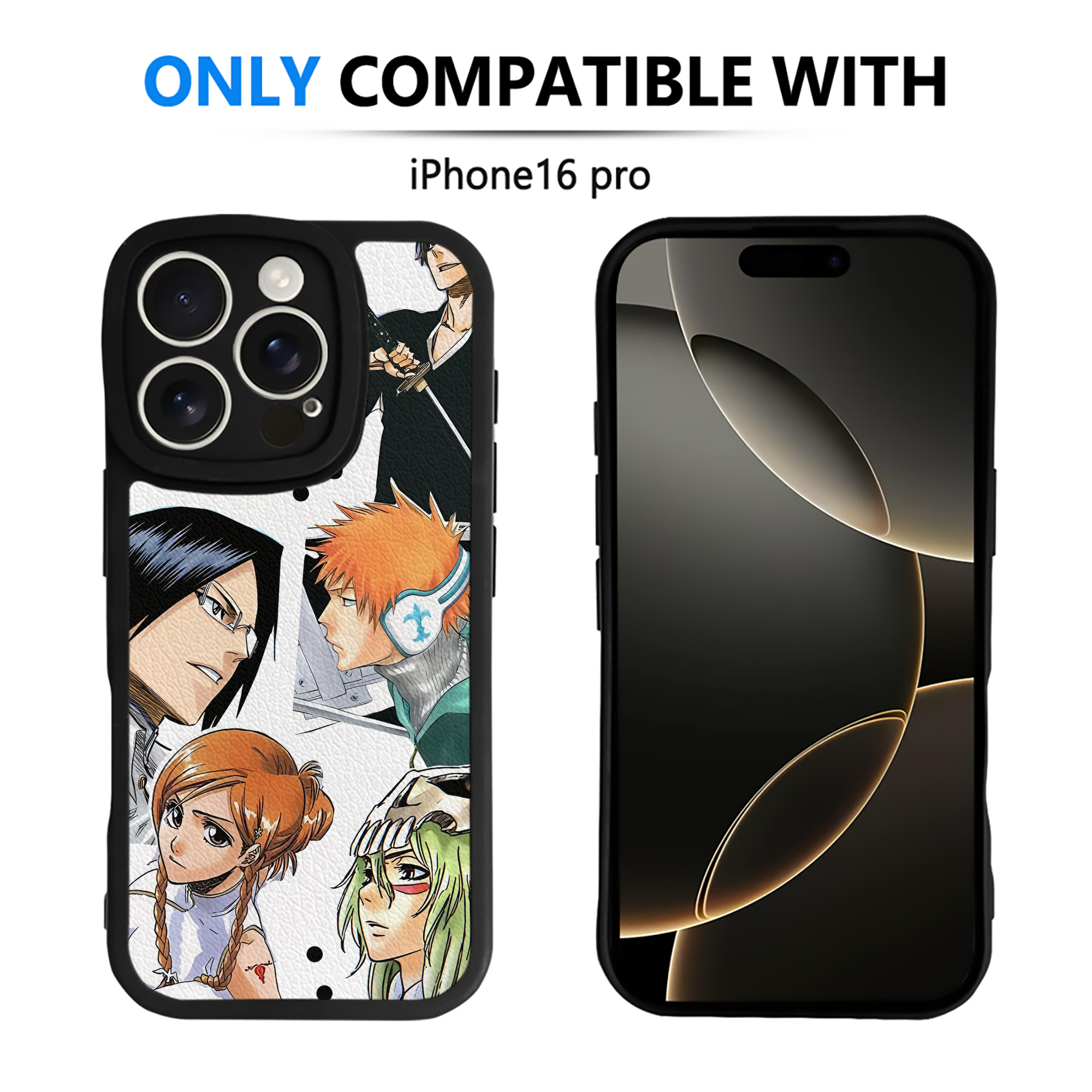 （画像用） ハイキュー!! Haikyu!! 【iPhone 16シリーズ対応】シリコンスマホケース（レザー調） 材質：シリコン